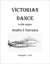 Victorian Dance piano sheet music cover